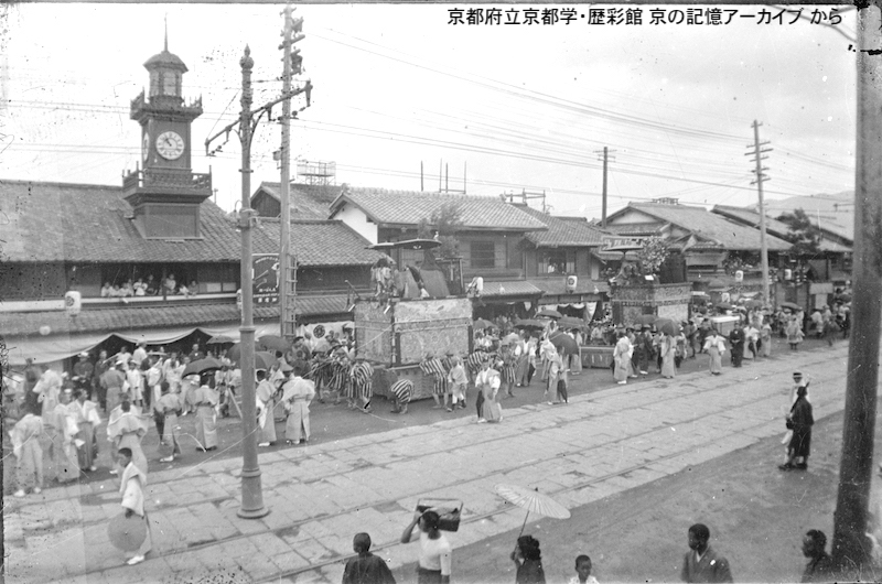 祇園祭：大正2（1913）：京都府立京都学・歴彩館 京の記憶アーカイブより